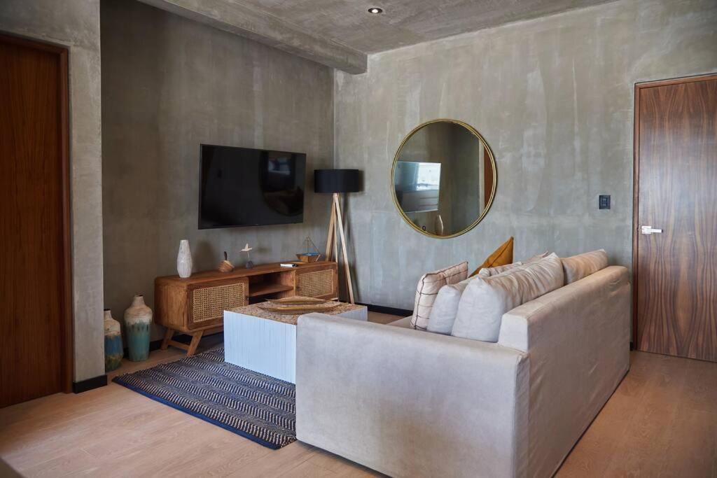 Beautiful And Modern Apartment In Тулум Экстерьер фото