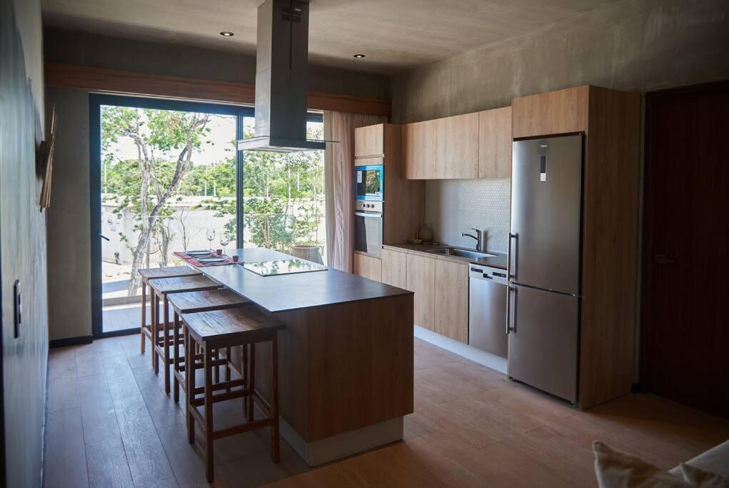 Beautiful And Modern Apartment In Тулум Экстерьер фото